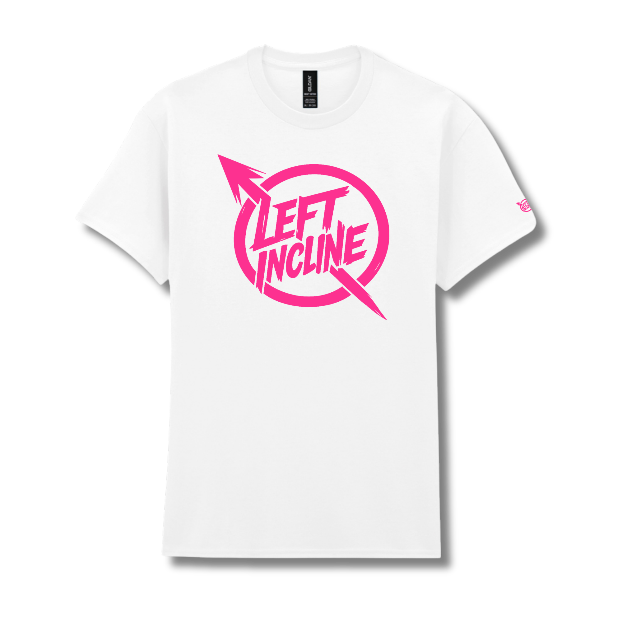 White Left Incline T-shirt