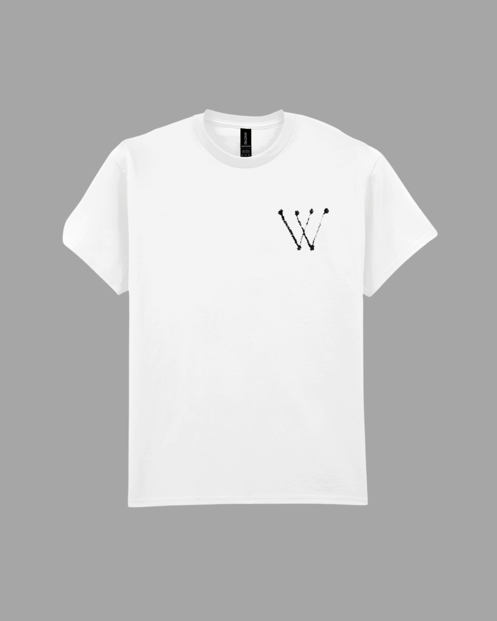 W Logo Crew Neck T Shirt