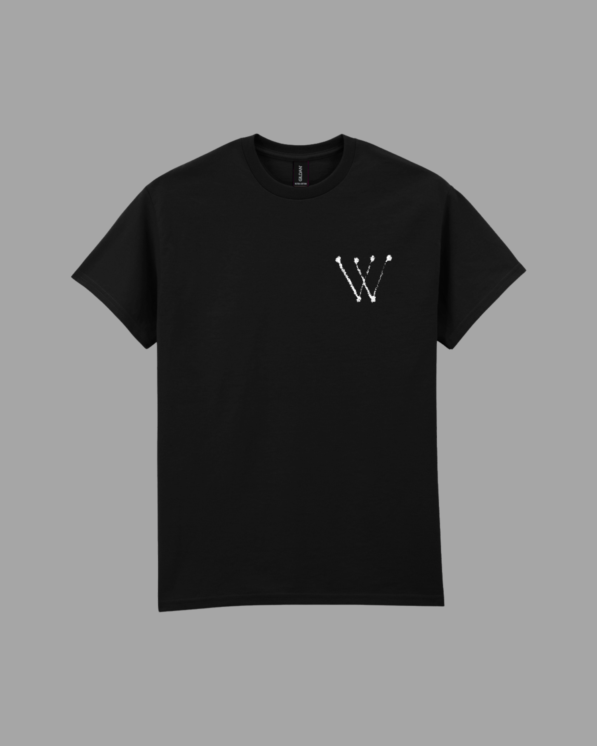 W Logo Crew Neck T Shirt