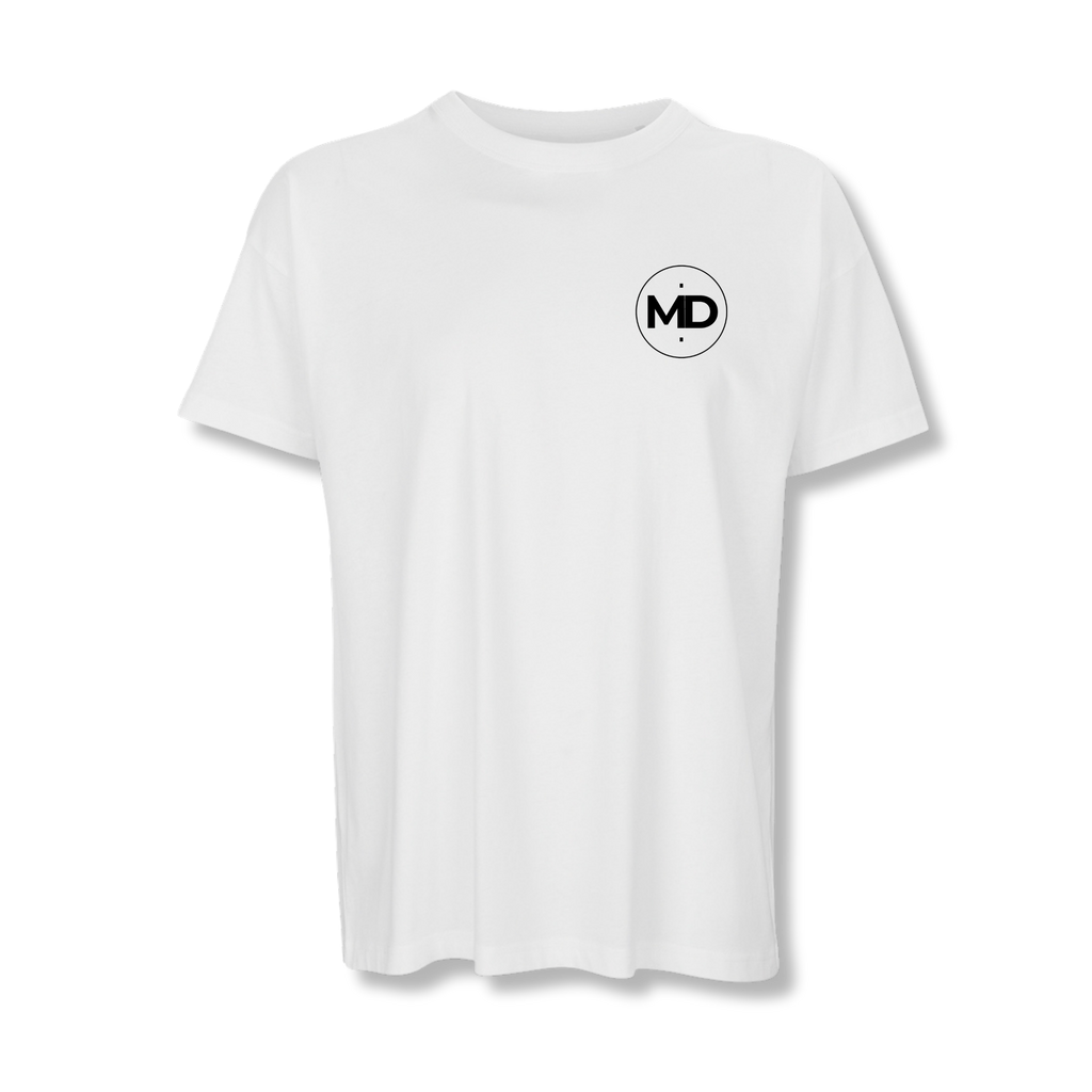 White Mindset Deep Tee