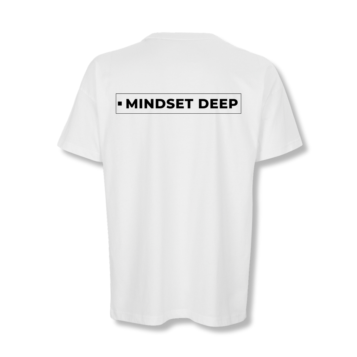 White Mindset Deep Tee