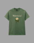 Little White Rose Crew Neck T-shirt