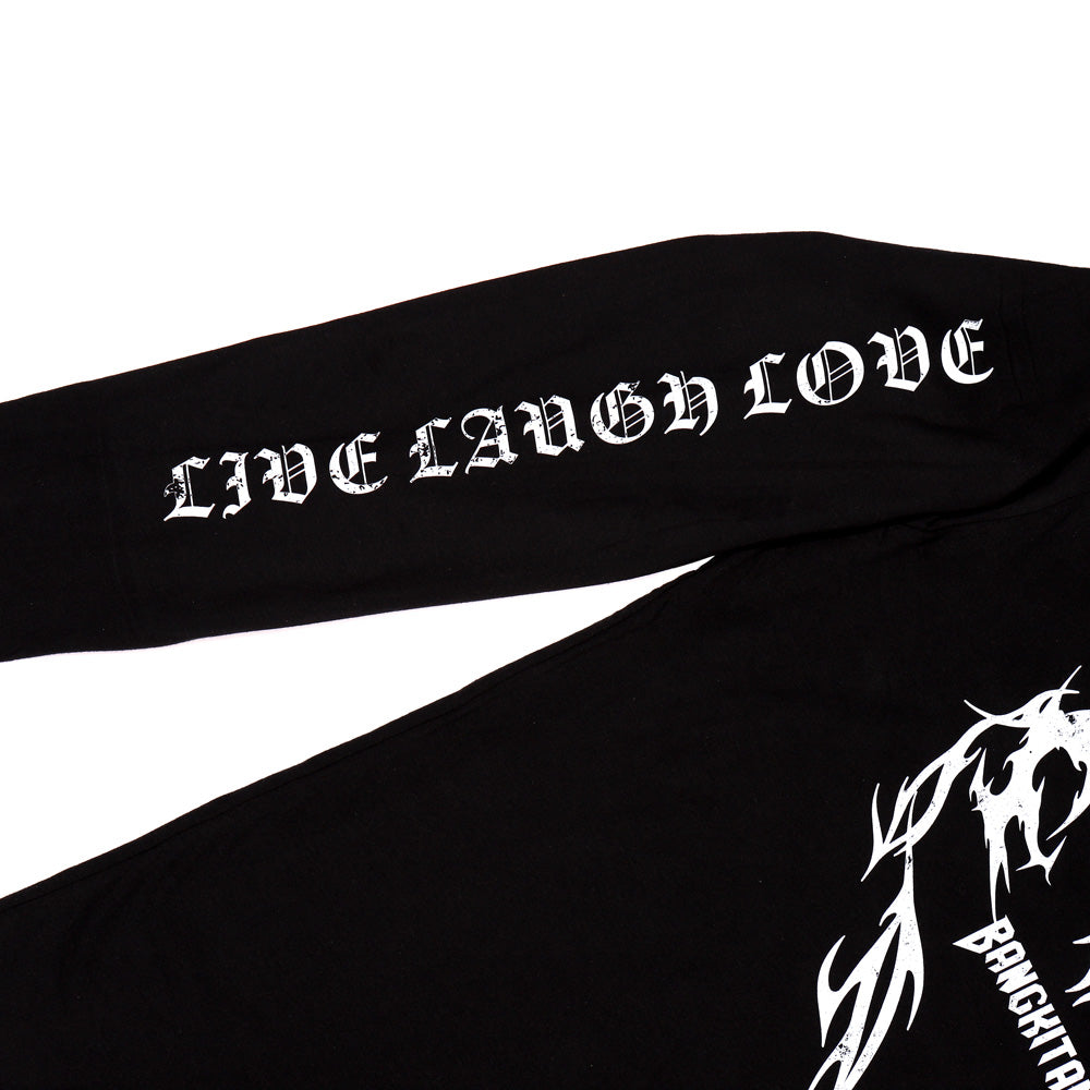 'LIVE LAUGH LOVE' Long Sleeve T-shirt