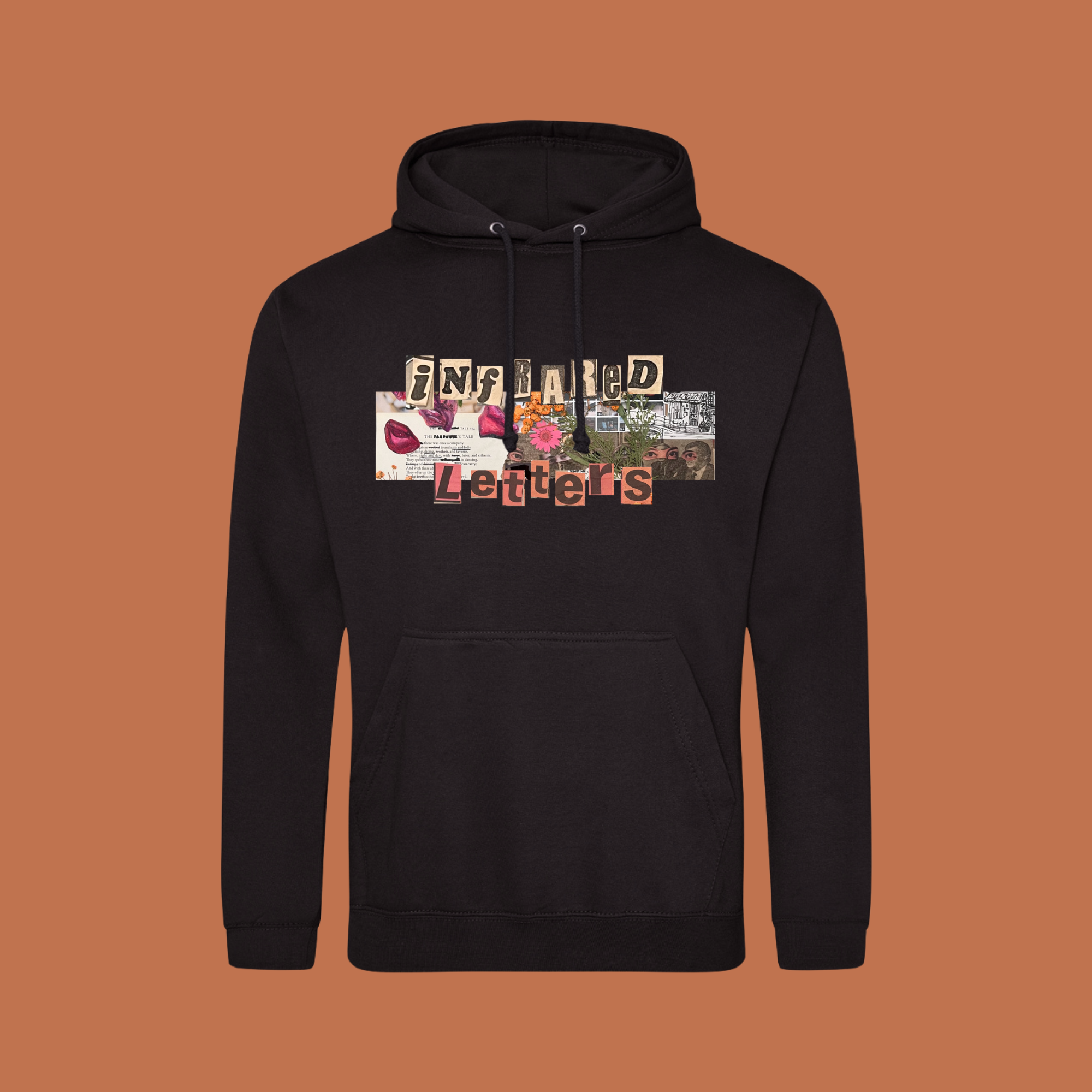 Black 'Letters' Hoodie