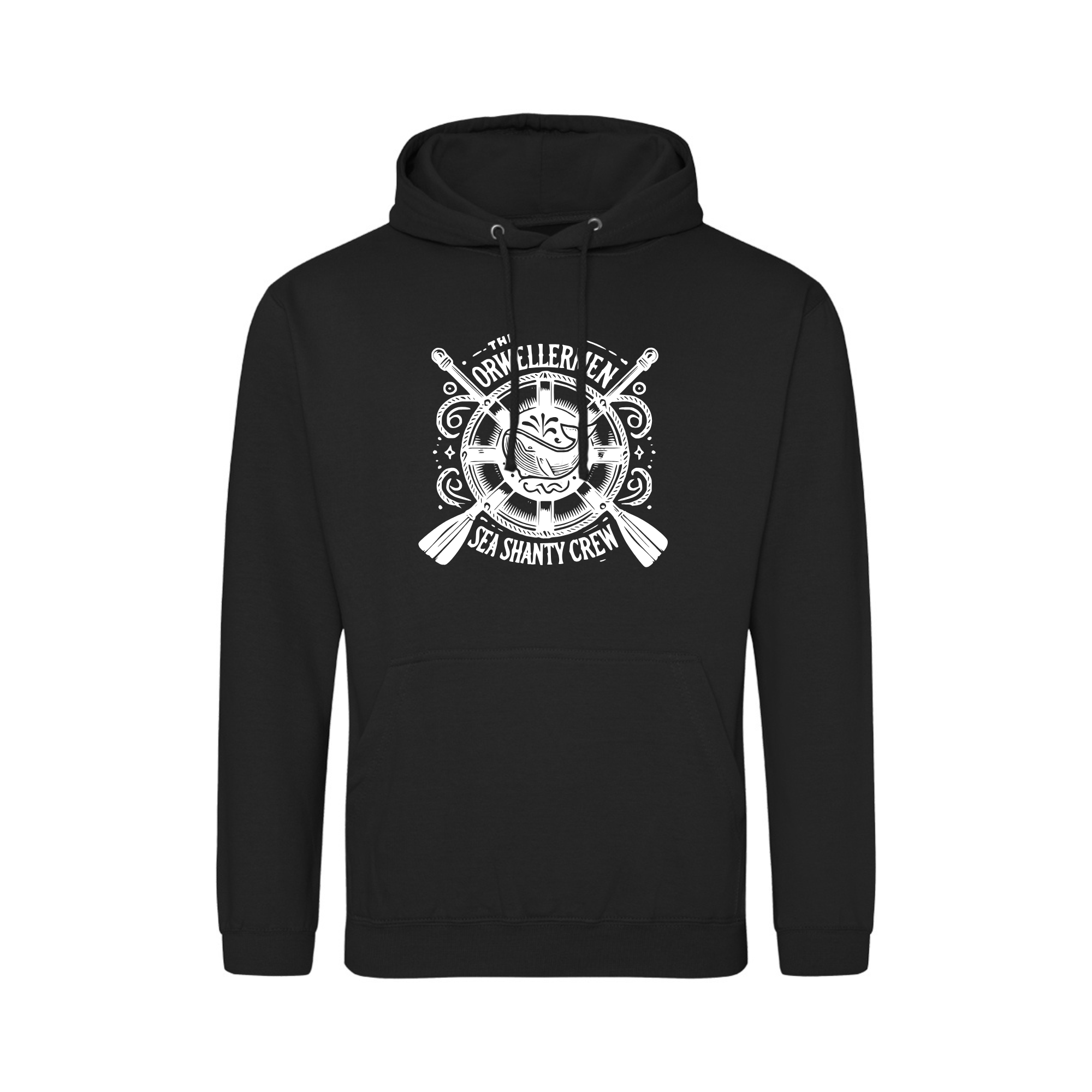 The Orwellermen Logo Blue Hoodie