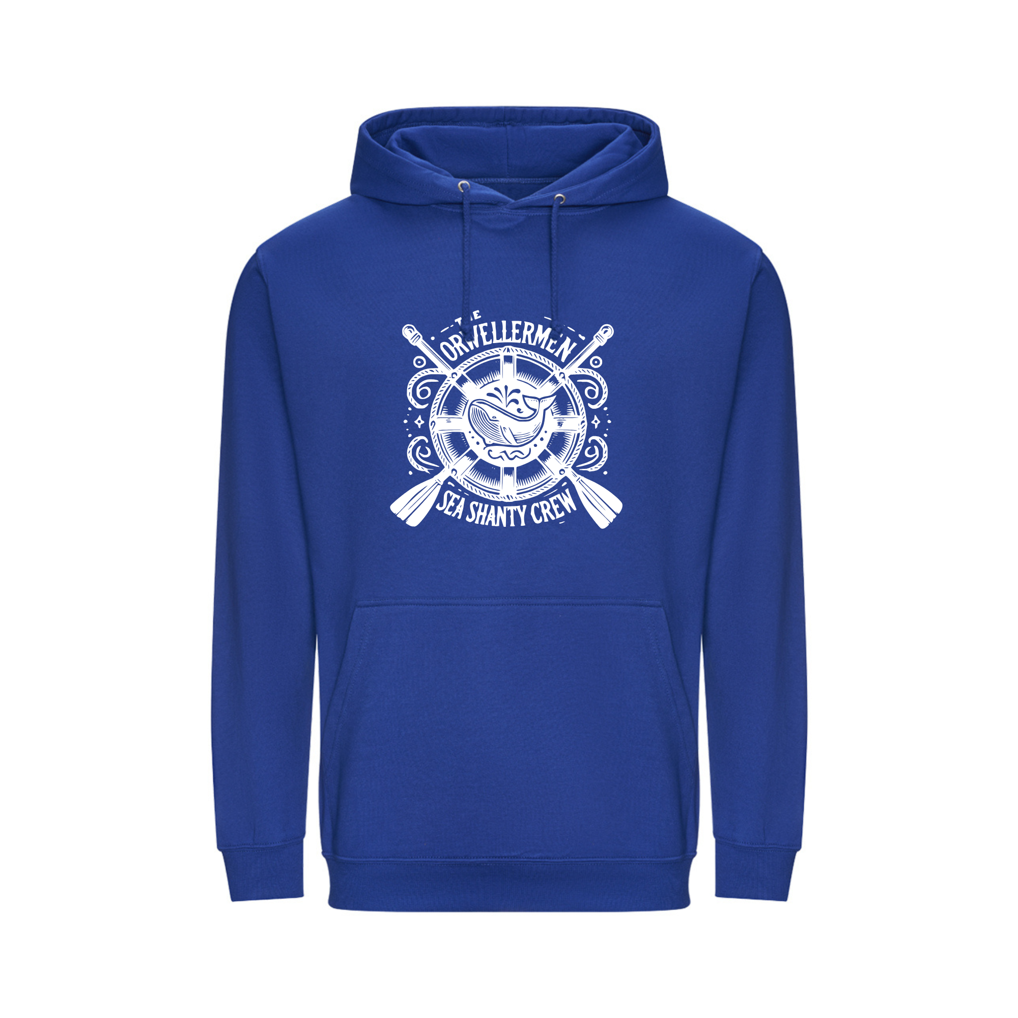 The Orwellermen Logo Blue Hoodie