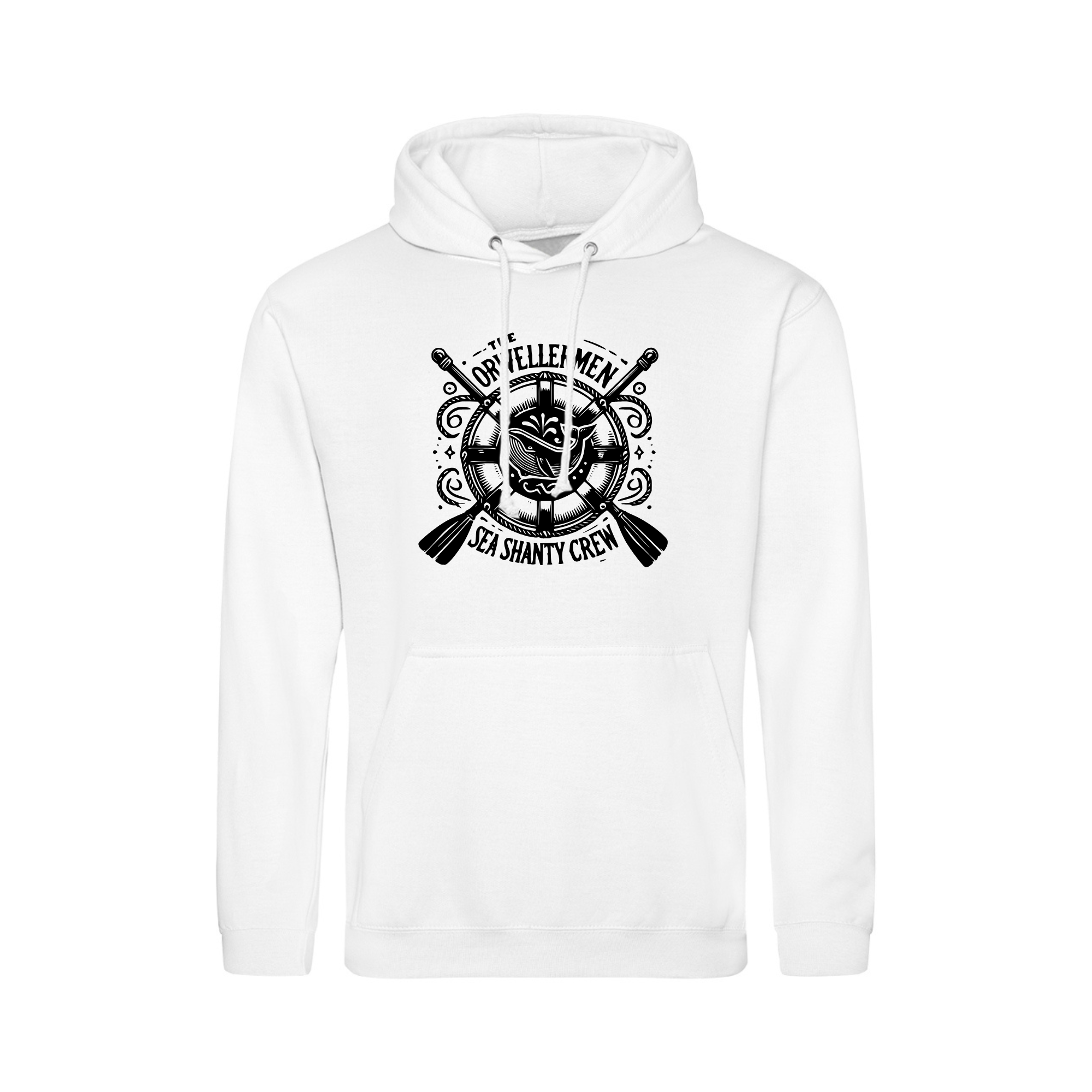 The Orwellermen Logo Blue Hoodie